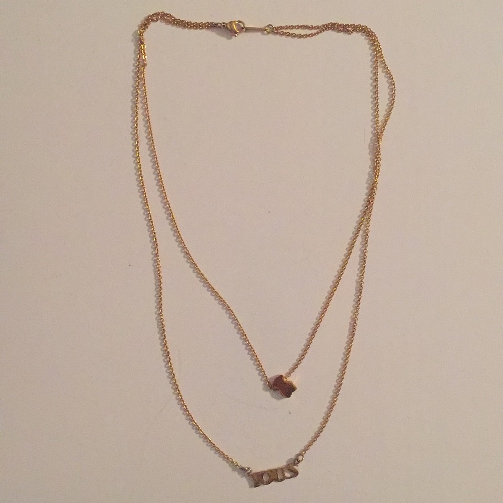 TOUS layered necklace